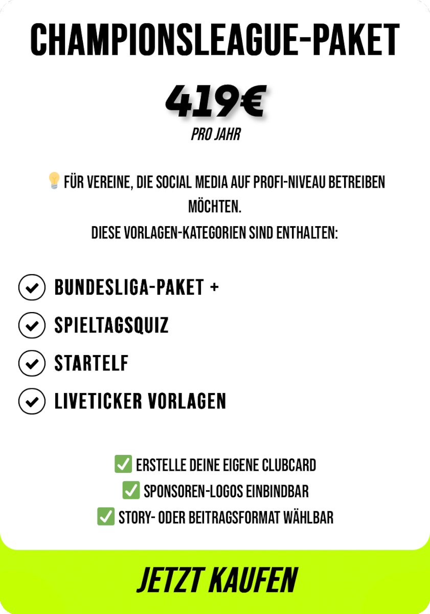 Championsleague Paket