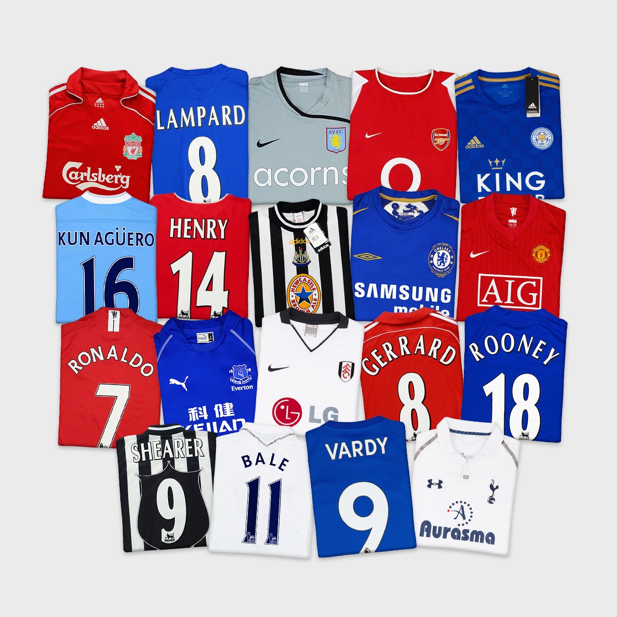 Classic Football Shirts